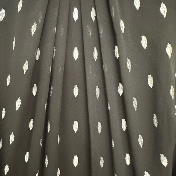 Wedding Guest Dress | Betsy & Adam | Black | Handkerchief Hem - Picture 3 of 5